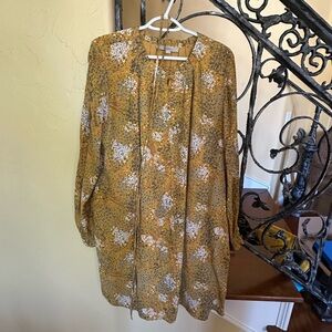 Nice yellow floral dress from LOFT